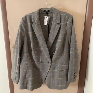Lane Bryant Plaid Blazer
